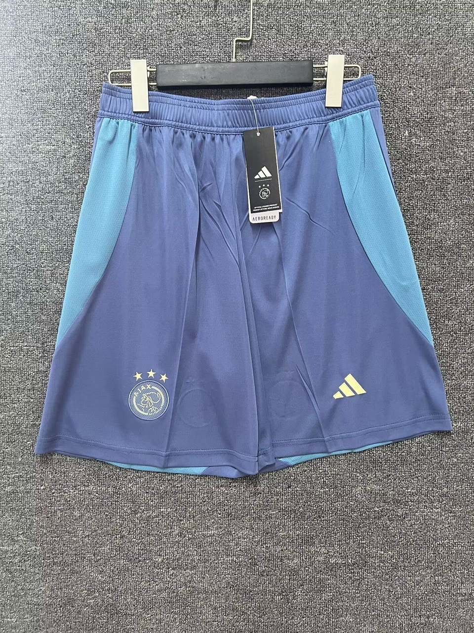 AAA Quality Ajax 24/25 Away Blue Soccer Shorts